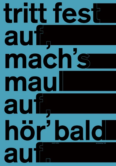 mach’s maul auf