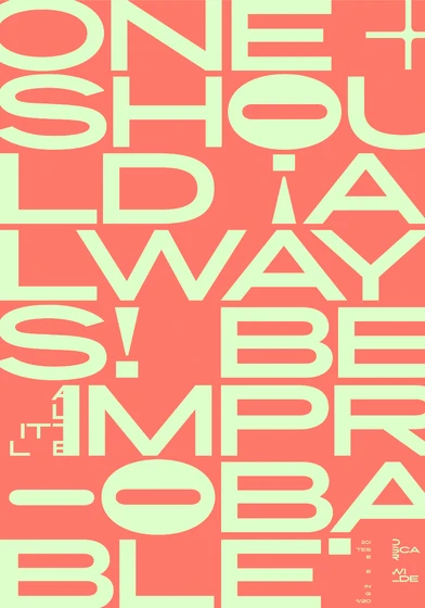 one should always be